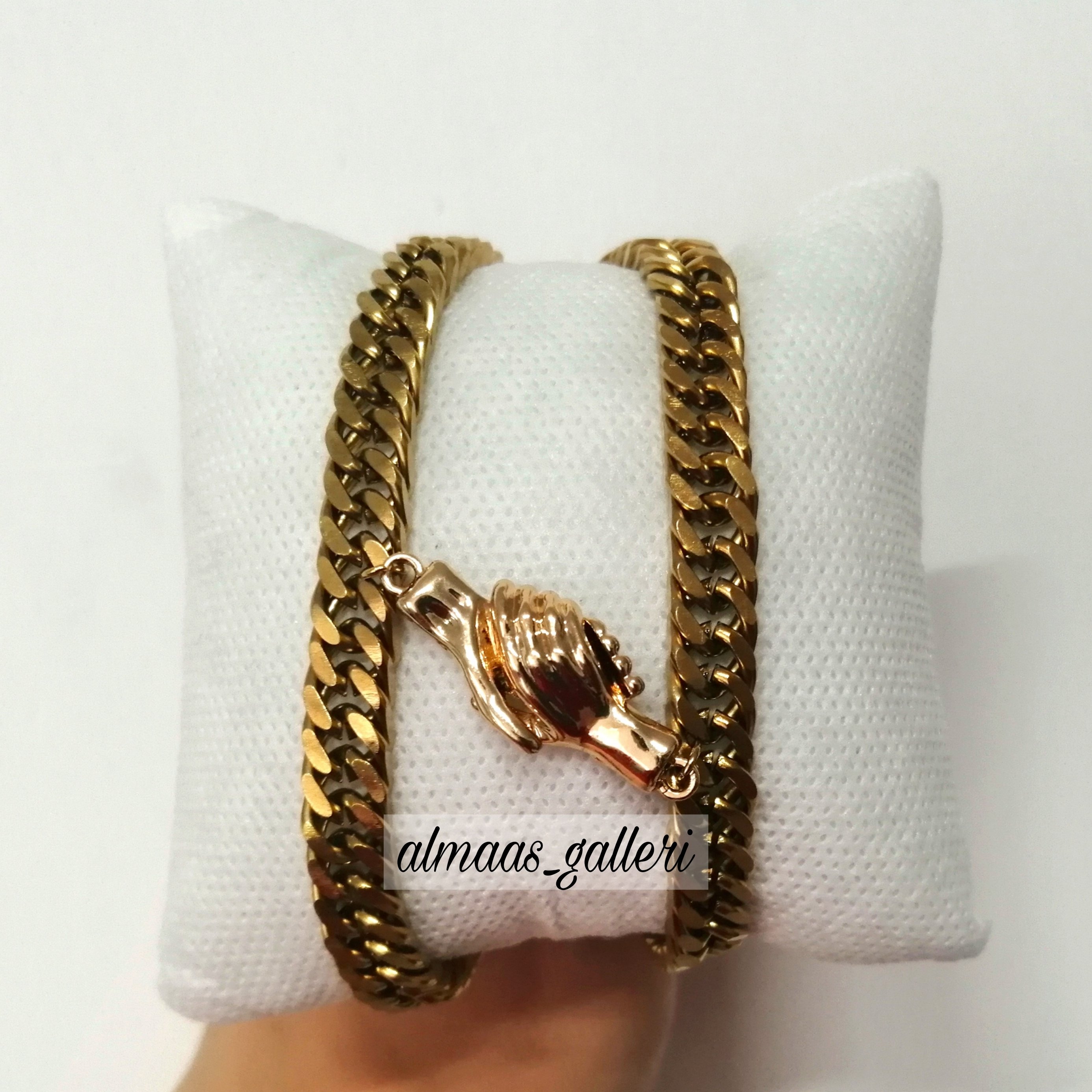 دستبند ست یا دستبند دوستی یا دستبند مگنتی جنس استیل