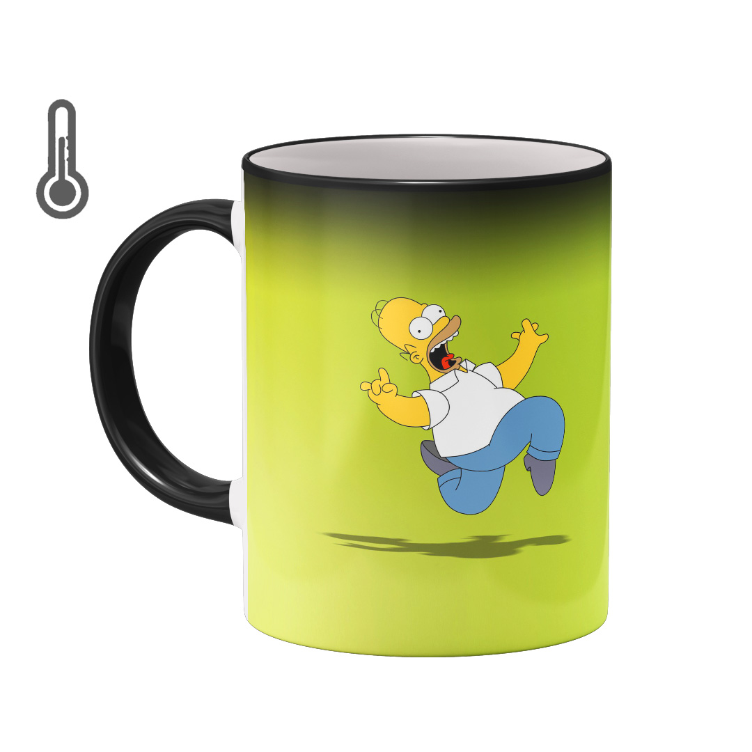 ماگ حرارتی بیگ ماگ مدل سیمپسون ها کد 2465