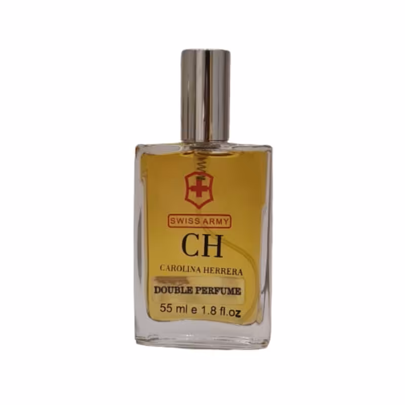 عطر جیبی مردانه سوئیس آرمی مدل Carolina Herrera CH حجم 55 میلی لیتر