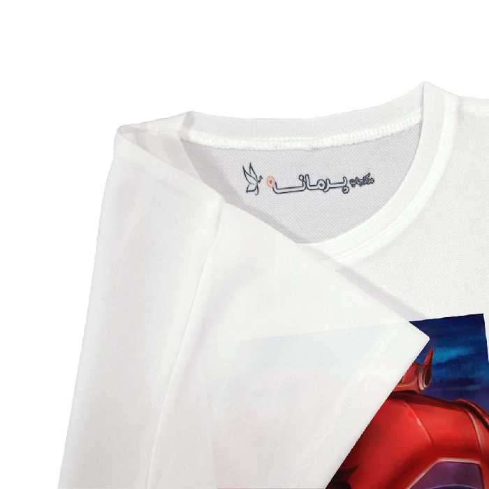 تی شرت بچگانه پرمانه طرح ابر قهرمان کد pmt.3515