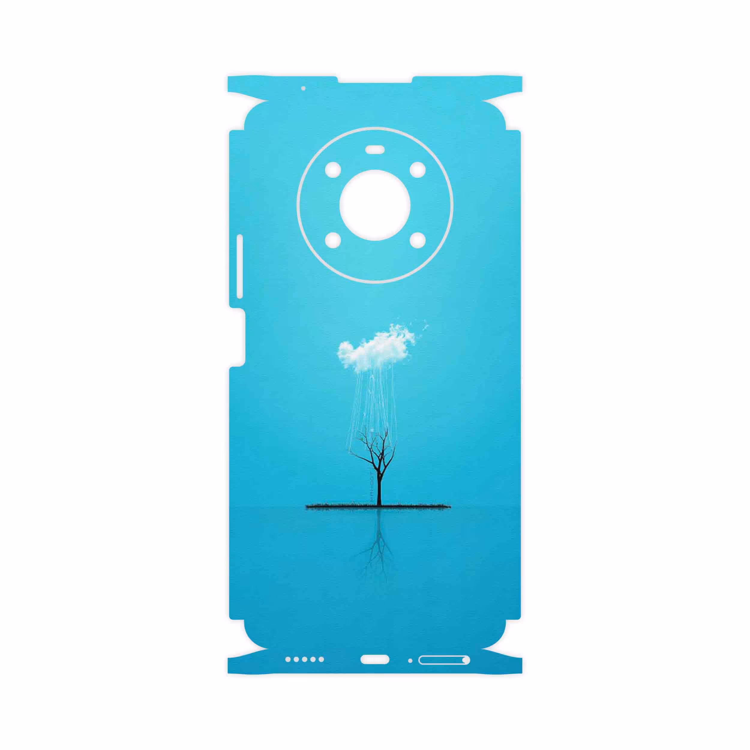 برچسب پوششی ماهوت مدل Minimal Tree-FullSkin مناسب برای گوشی موبایل آنر X9 4G