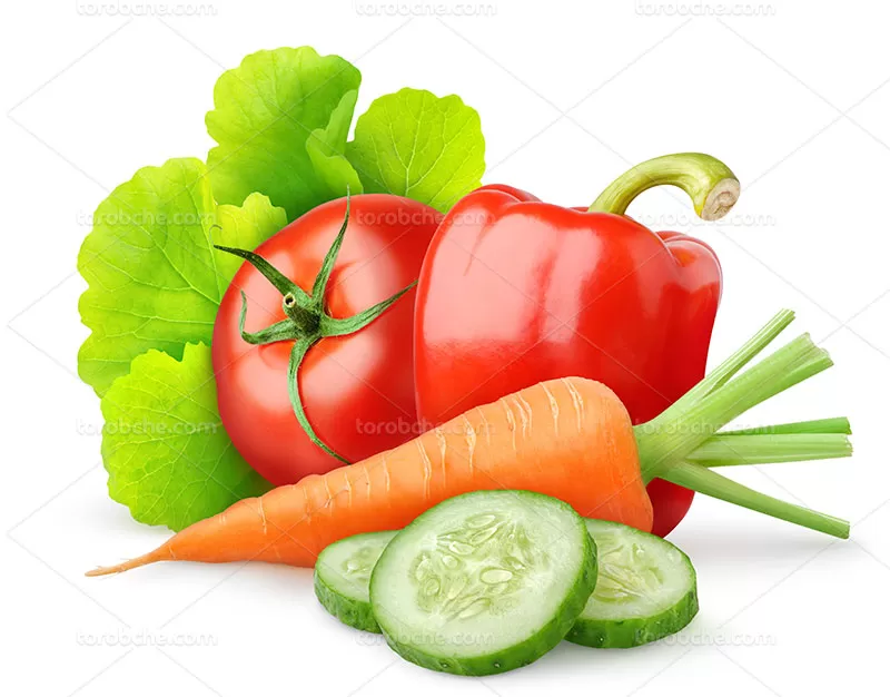 عکس سبزیجات تازه با کیفیت عالی | گرافیک با طعم تربچه