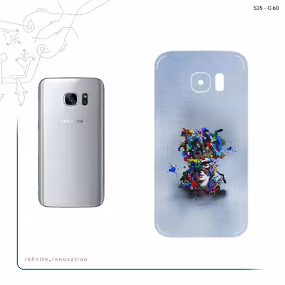 برچسب پوششی ماهوت مدل Collage of surreal Portrait of Women 4 مناسب برای گوشی موبایل سامسونگ Galaxy S7