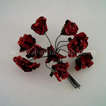 گل تزئینی کوچک رنگی