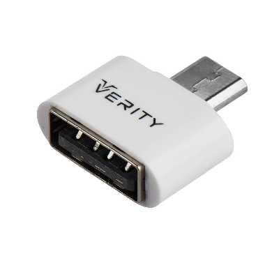 مبدل OTG microUSB وریتی مدل A302 بسته 5 عددی