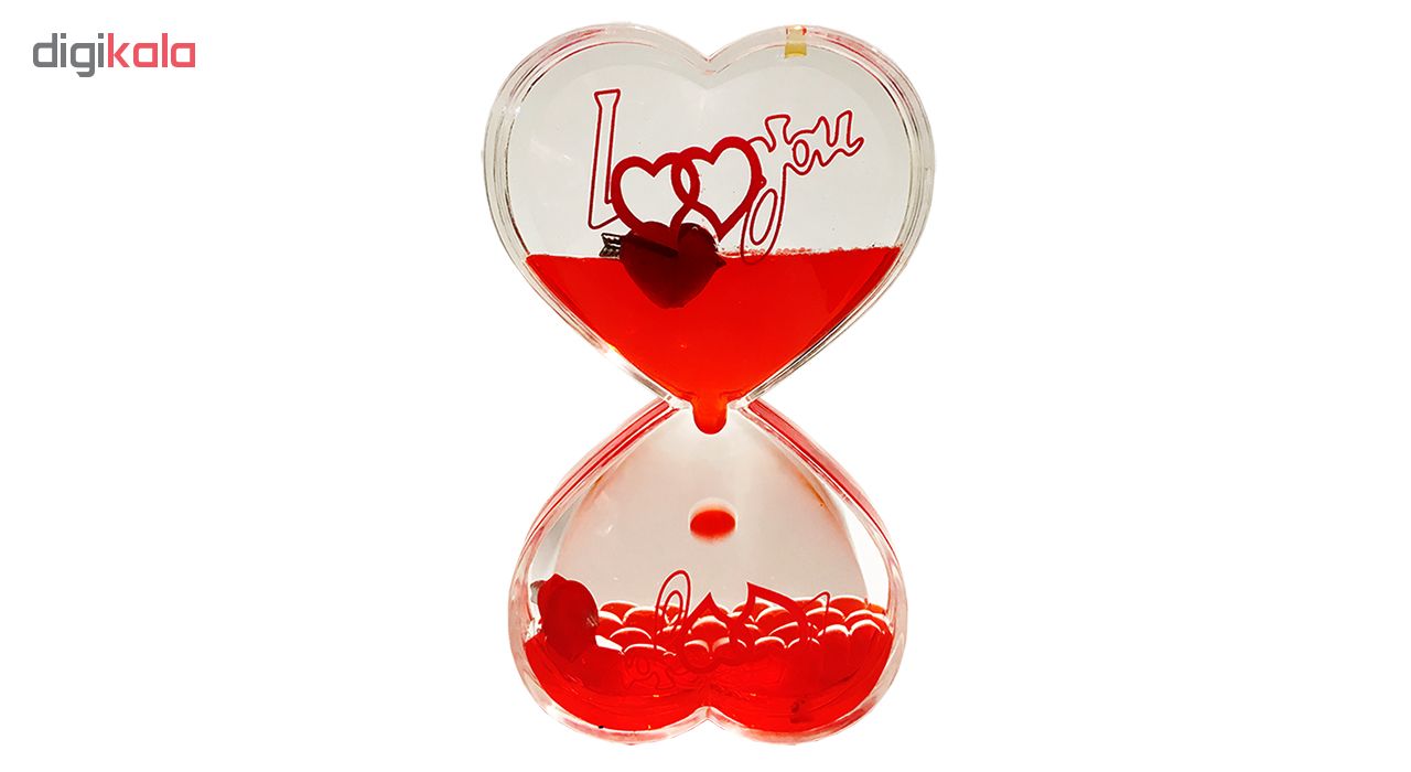 ساعت تزیینی طرح قلب کد 1-81