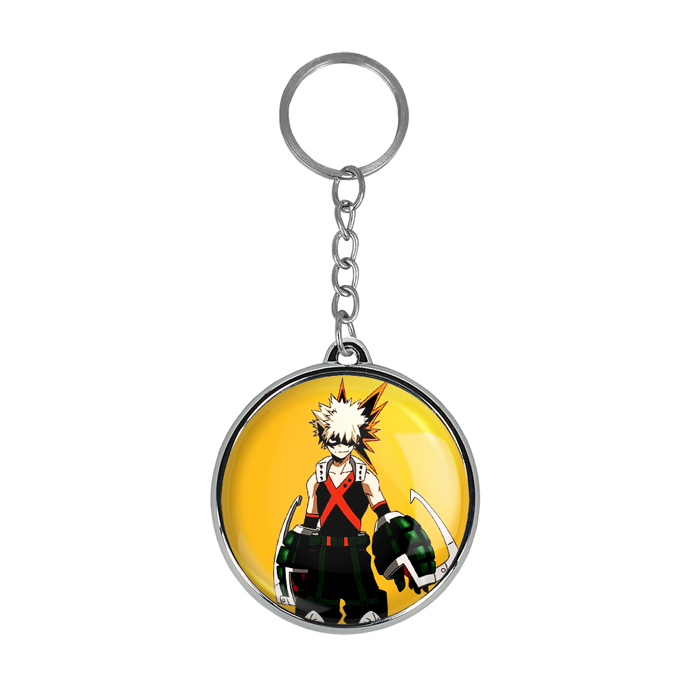 جاکلیدی خندالو طرح کاتسوکی باکوگو آکادمی قهرمان من مدل دوطرفه کد 1008110083