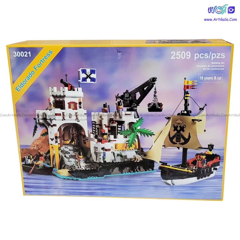 لگو قلعه الدورادو 2509 قطعه مدل 30021