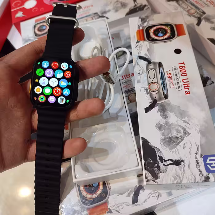 ساعت هوشمند T800 ULTRA ورژن 2023 اورجینال اصلی طرح اپل واچ اولترا فروش ویژه به قیمت عمده ارسال رایگان ( T800 اولترا )