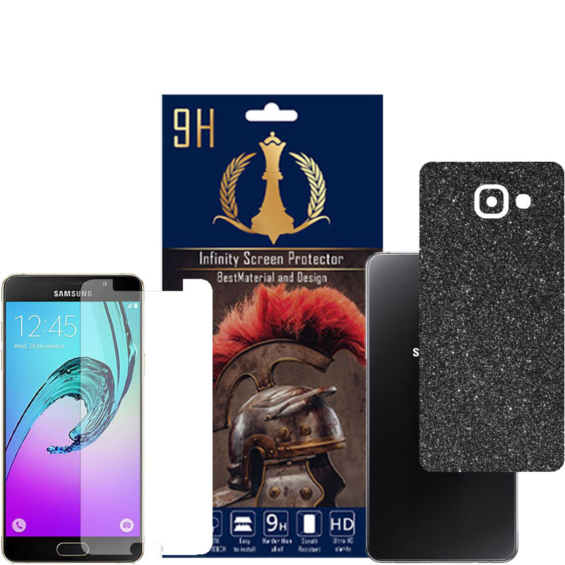 برچسب پوششی اینفینیتی مدل PRO MAX مناسب برای گوشی موبایل سامسونگ GALAXY A5 2016 / A510 به همراه محافظ صفحه نمایش