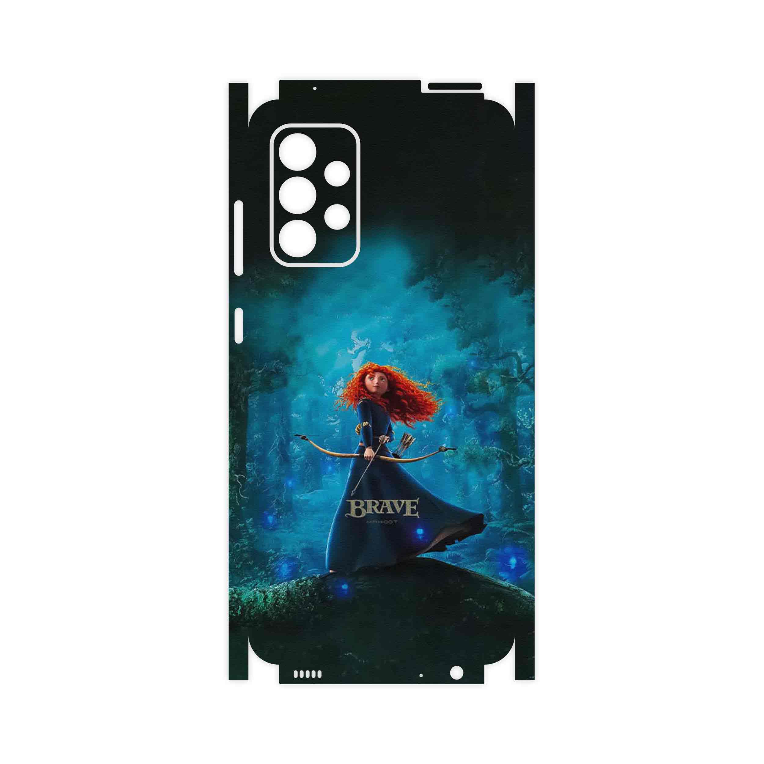برچسب پوششی ماهوت مدل Brave-FullSkin مناسب برای گوشی موبایل سامسونگ Galaxy A72