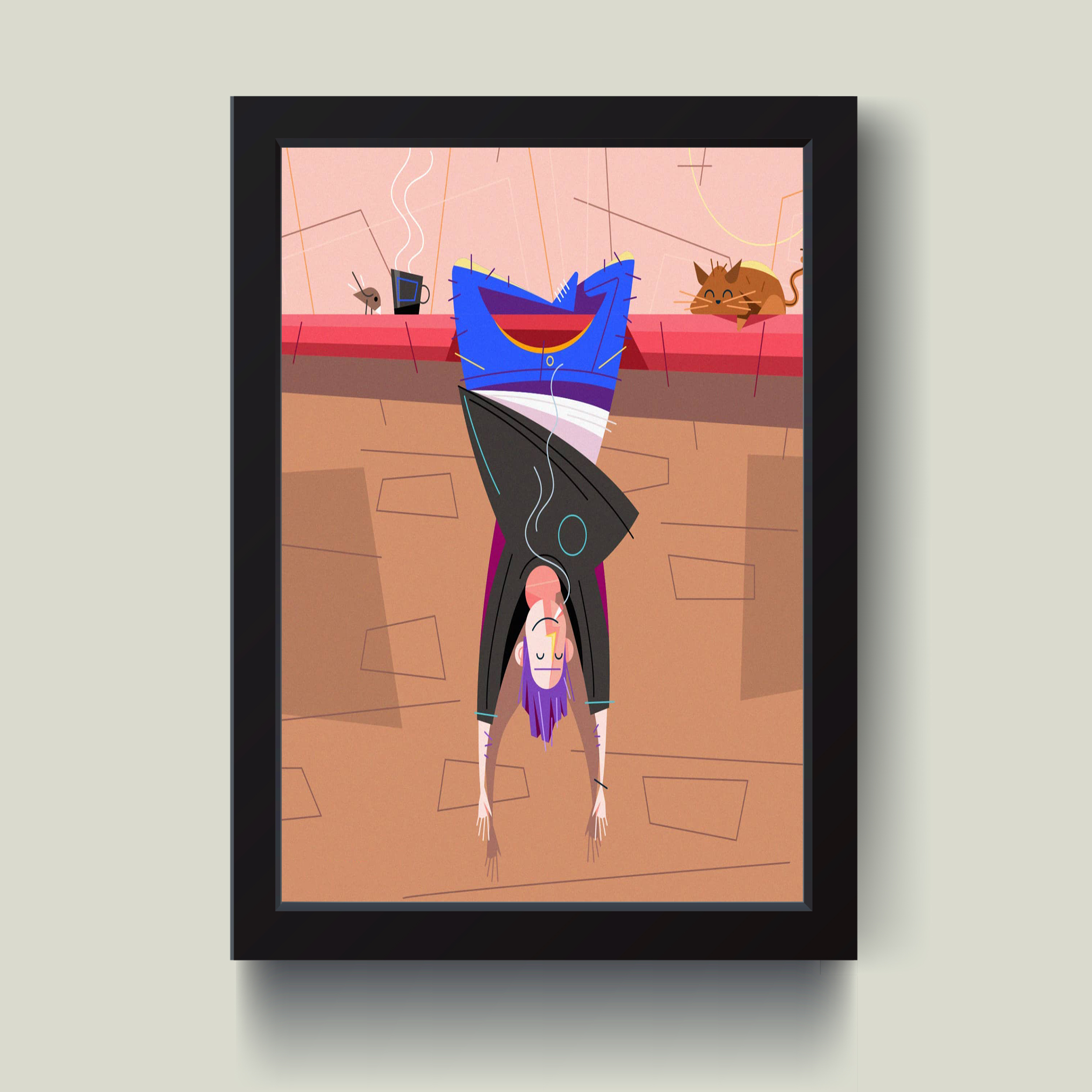 تابلو مدل دکوراتیو Dart کد G13-32