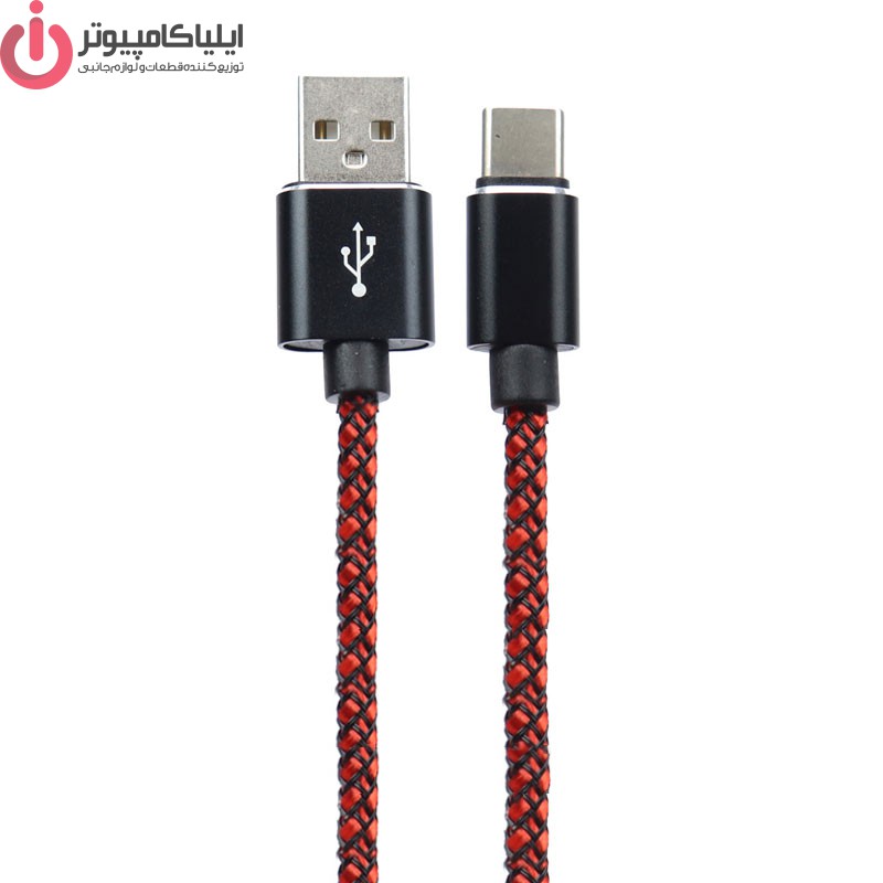کابل تبدیل USB به USB-C تسکو مدل TCC 170 طول 1 متر
