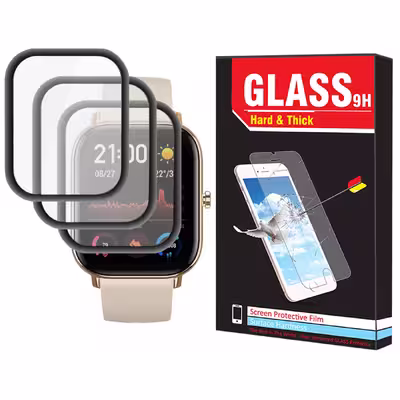 محافظ صفحه نمایش نانو هارد اند تیک مدل NHT مناسب برای ساعت هوشمند شیائومی Amazfit GTS 2E بسته سه عددی