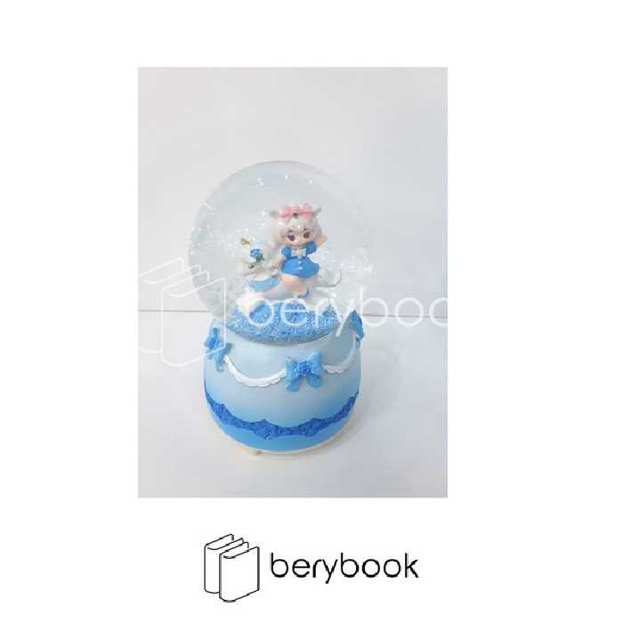 دکوری / گوی چراغدار و موزیکال / پمپ دار / یونی کورن صورتی / بزرگ