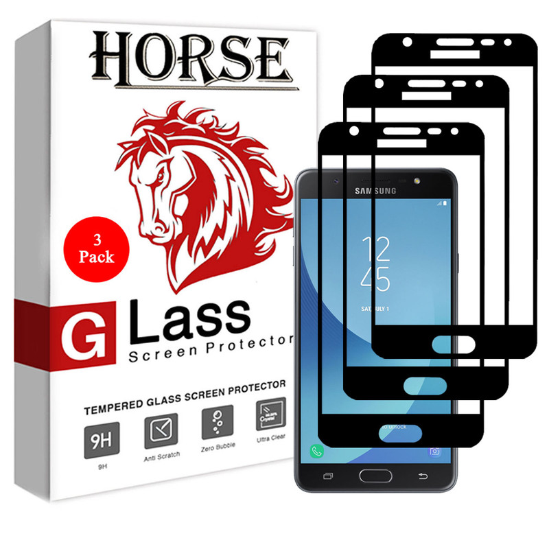 محافظ صفحه نمایش 5D هورس مدل FAG مناسب برای گوشی موبایل سامسونگ Galaxy J5 2016 بسته سه عددی | کالا برتری
