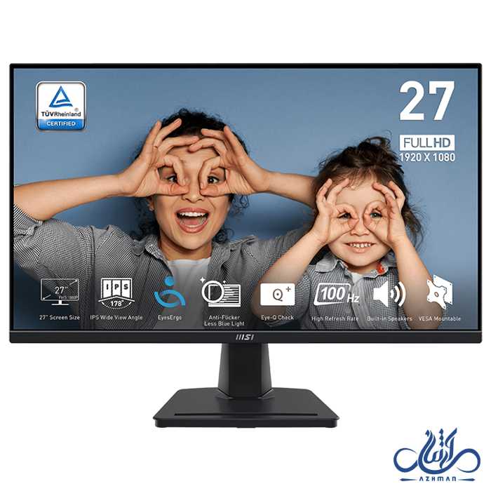 مانیتور ام اس آی 27 اینچ مدل MSI PRO MP275 27Inch Full HD