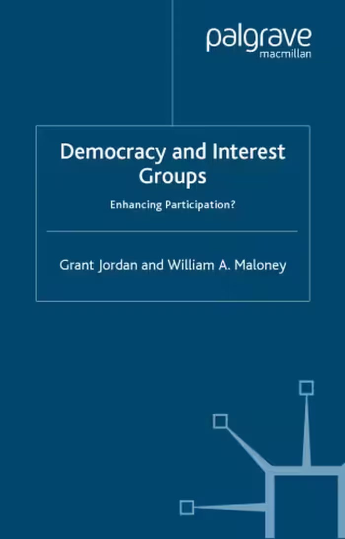 خرید و دانلود نسخه کامل کتاب Democracy and Interest Groups: Enhancing Participation?