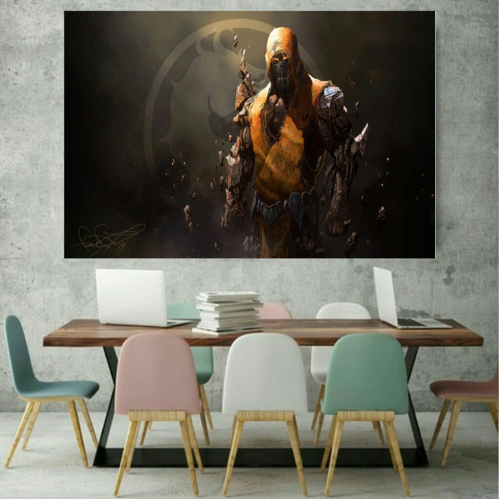 تابلو بوم طرح مورتال کمبت کد BH690