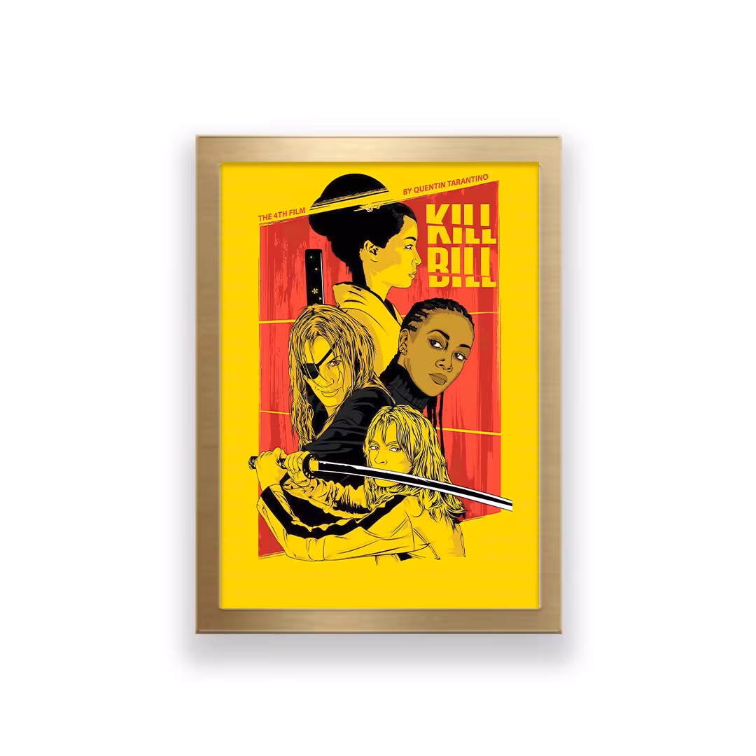 تابلو طرح فیلم kill bill 