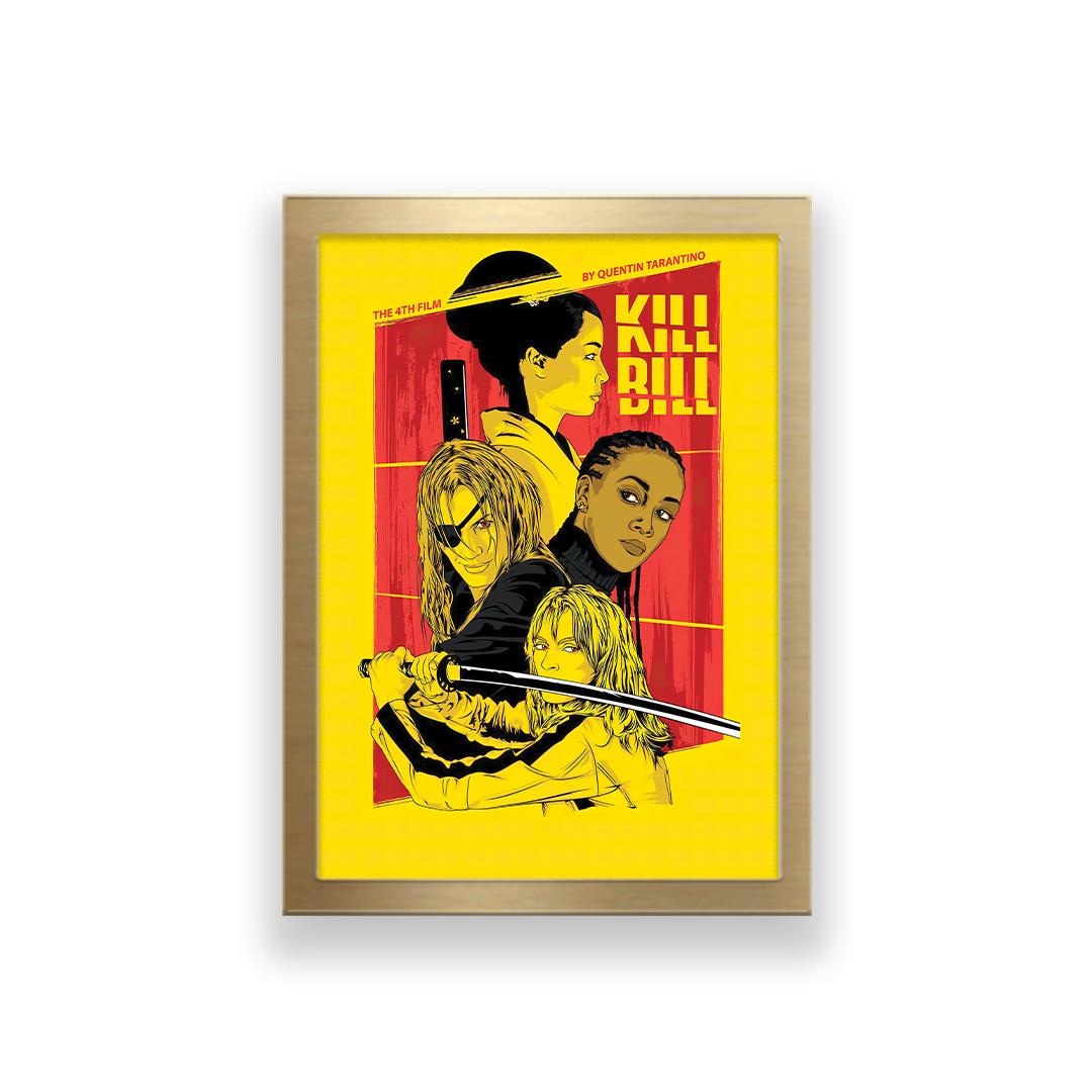 تابلو طرح فیلم kill bill 