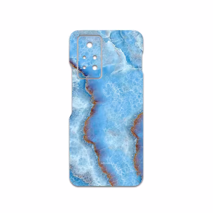 برچسب پوششی ماهوت مدل Blue-Ocean-Marble مناسب برای گوشی موبایل اینفینیکس Note 11 Pro