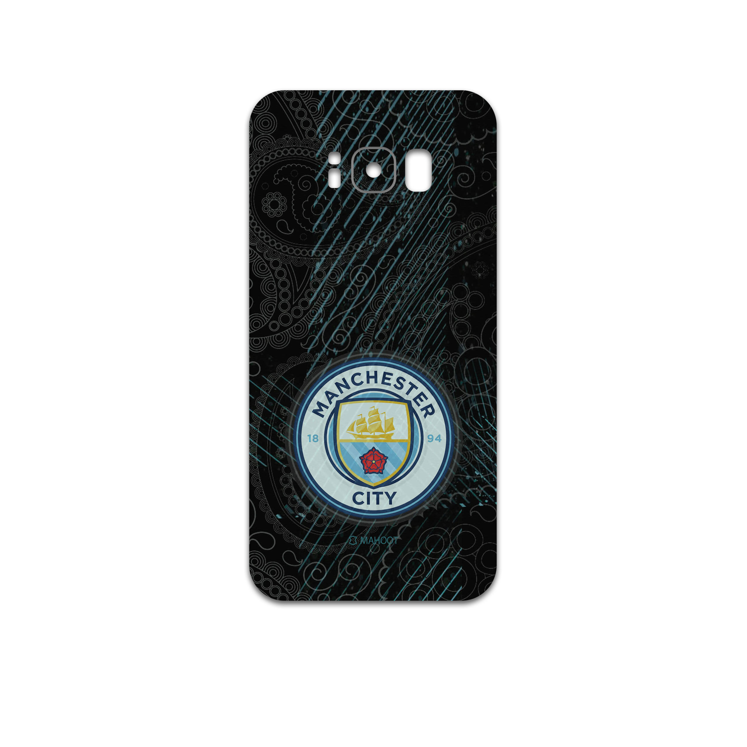 برچسب پوششی ماهوت مدل Manchester-City مناسب برای گوشی موبایل سامسونگ Galaxy S8