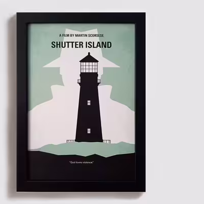 تابلو طرح فیلم شاتر ایلند shutter island BL011