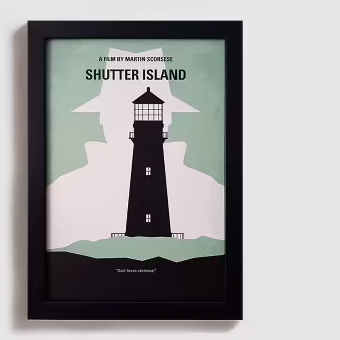 تابلو طرح فیلم شاتر ایلند shutter island BL011