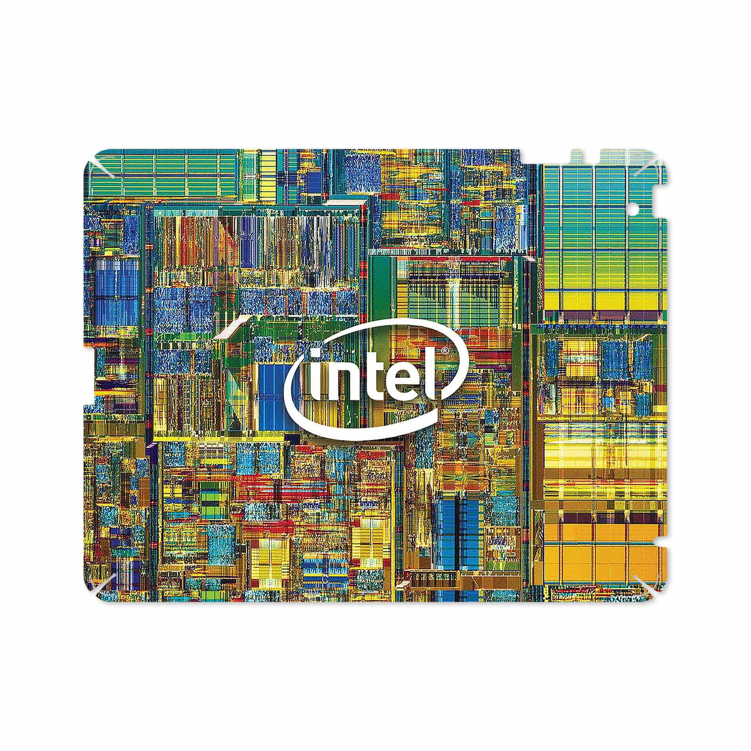 برچسب پوششی ماهوت مدل Intel Brand مناسب برای تبلت اپل iPad 2 2011 A1395