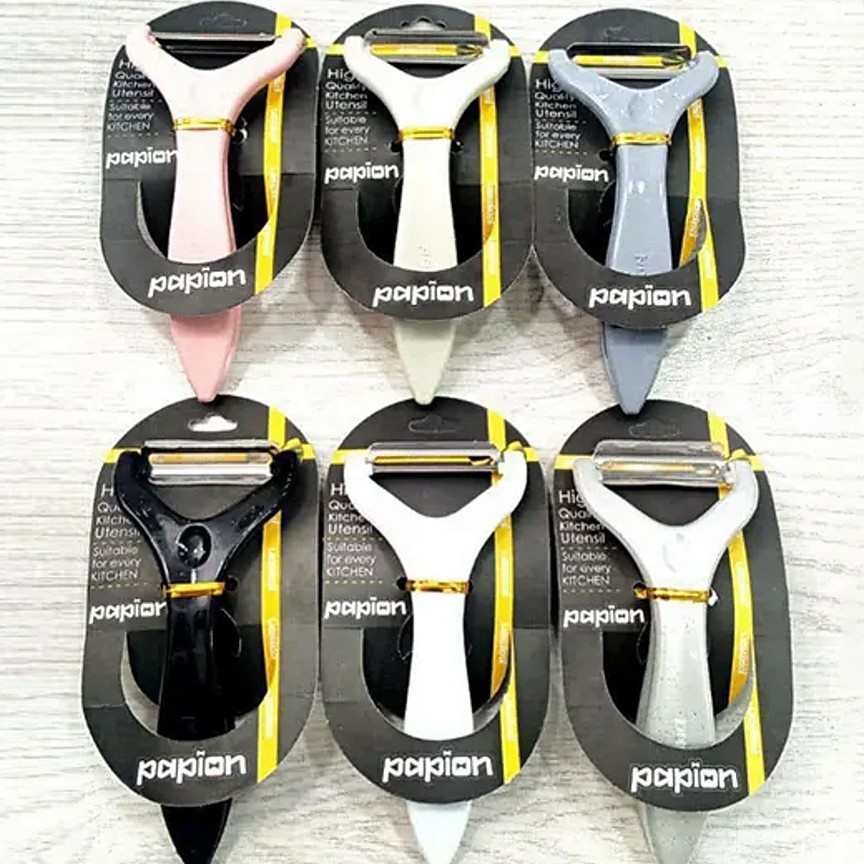 پوست کن تیغه استیل طرح پاپیون در چند رنگ