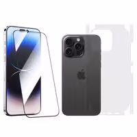 محافظ صفحه نمایش بادیگارد مدل HighGss مناسب برای گوشی موبایل اپل iPhone 15 Pro Max به همراه محافظ پشت گوشی | کالا مکس