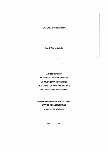 خرید و دانلود نسخه کامل کتاب Analysis of heapsort