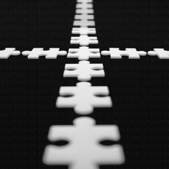 خرید و دانلود عکس تکه‌های پازل کنار هم مناسب برای تبلیغات و برندینگ | پیک فاکس | Pic Fox