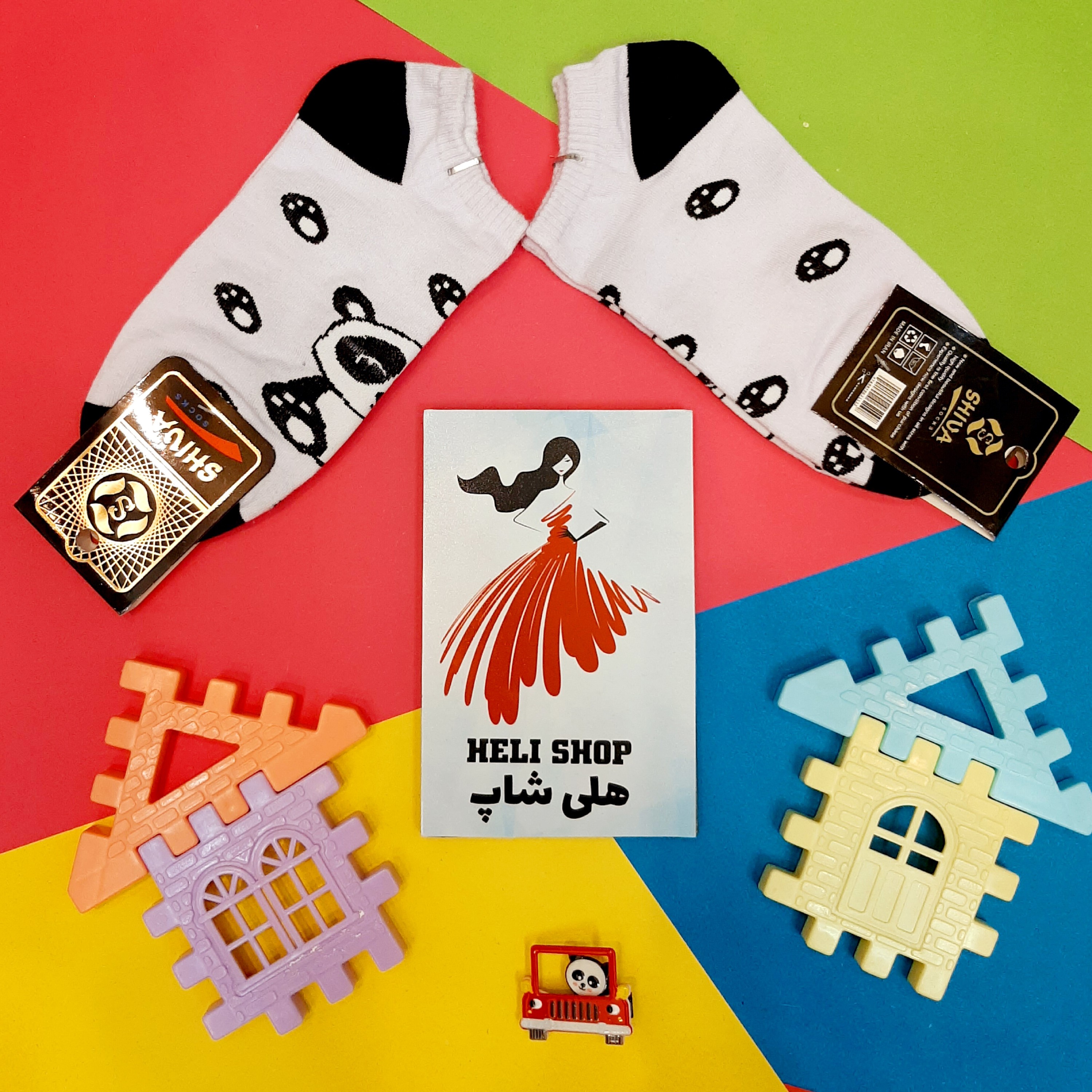 جوراب فانتزی پاندا تابه تا