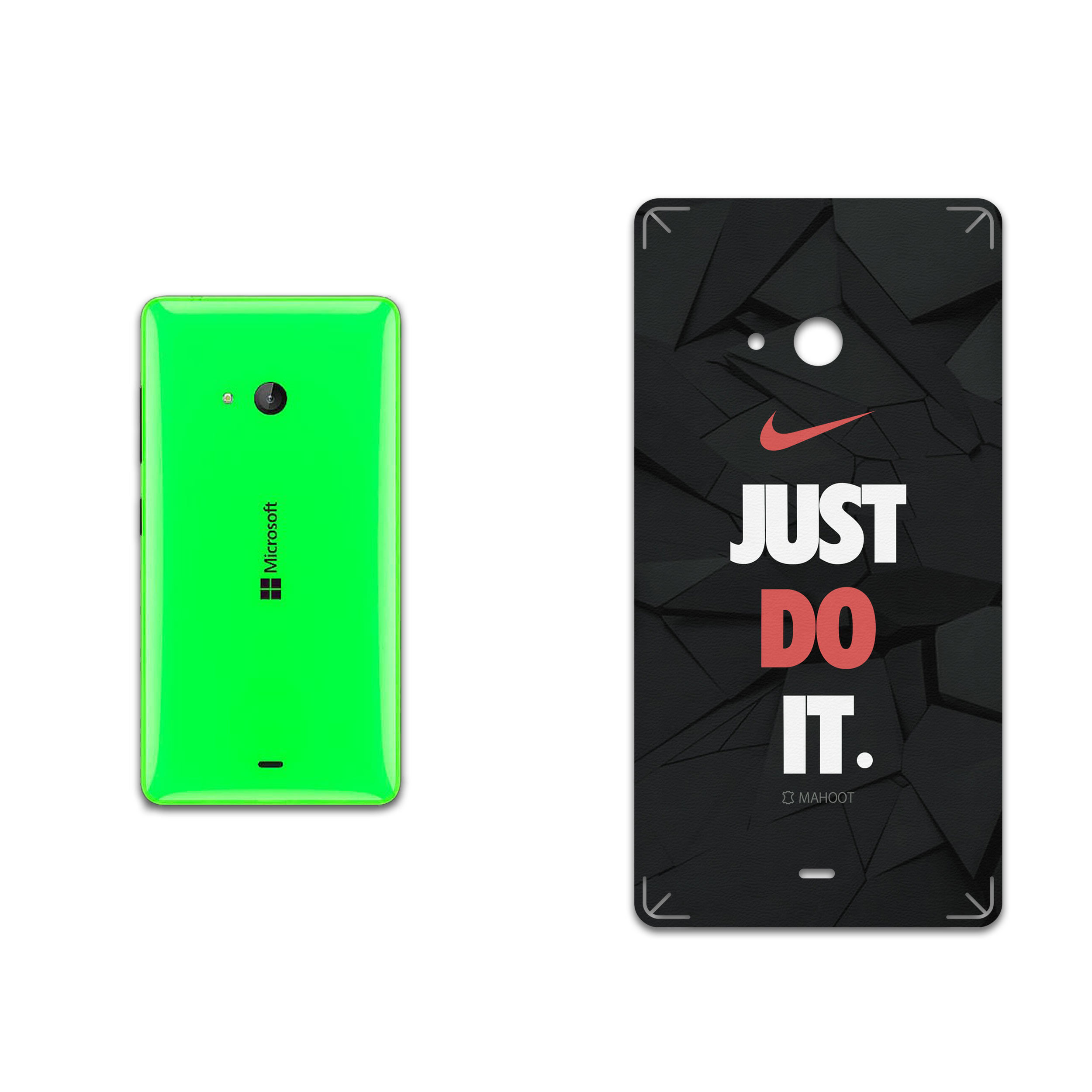 برچسب پوششی ماهوت مدل NK مناسب برای گوشی موبایل مایکروسافت Lumia 540