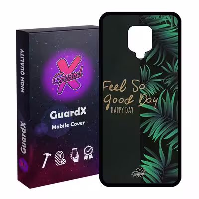 کاور گارد ایکس طرح حس خوب مدل Glass10393 مناسب برای گوشی موبایل شیائومی Redmi Note 9S / Note 9 Pro / Note 9 Pro Max