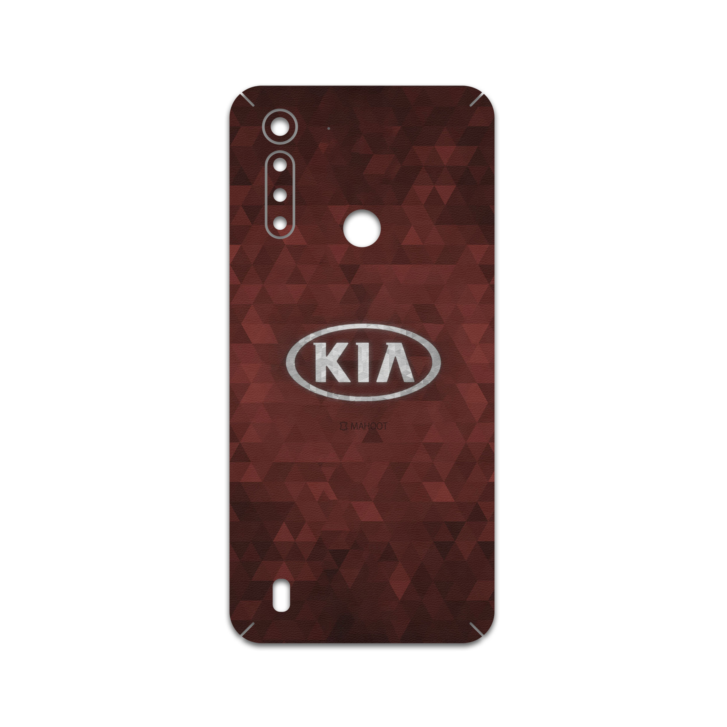 برچسب پوششی ماهوت مدل KIA مناسب برای گوشی موبایل موتورولا Moto e6 Plus