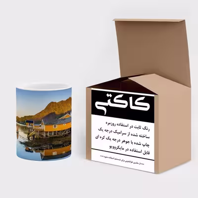 ماگ کاکتی طرح شهر مدل mgs14196