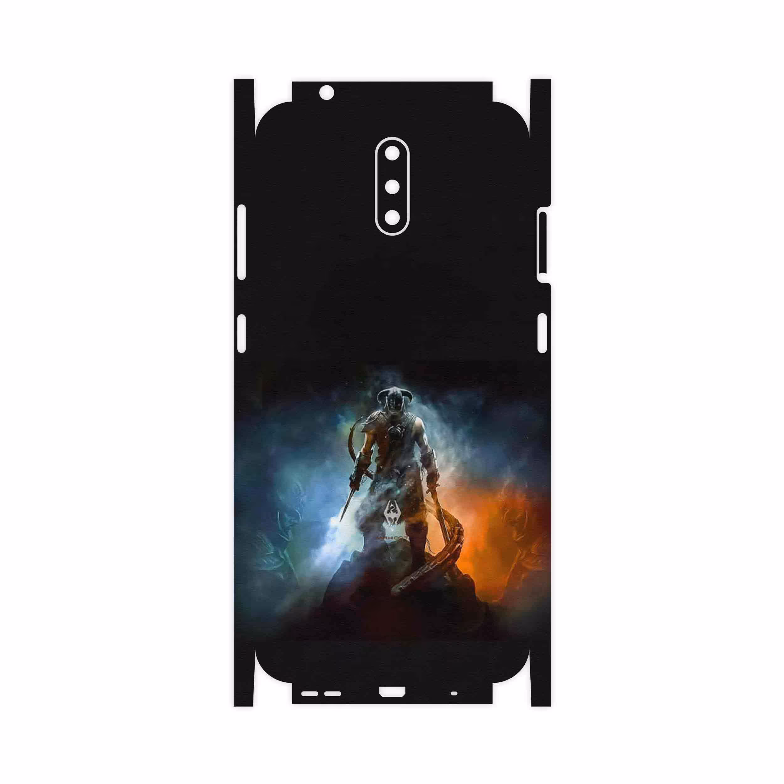 برچسب پوششی ماهوت مدل Skyrim Game Series-FullSkin مناسب برای گوشی موبایل نوکیا 2.3