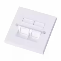 فیس پلیت دو پورت K-net مدل K-NBP860002