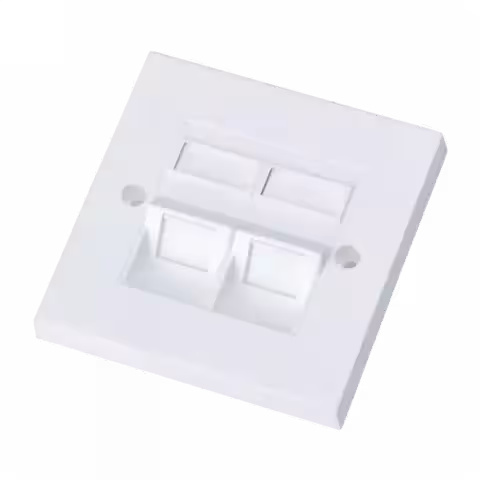 فیس پلیت دو پورت K-net مدل K-NBP860002