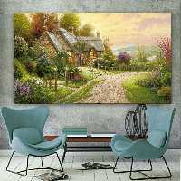  تابلو بوم طرح طبیعت مدل SDB175