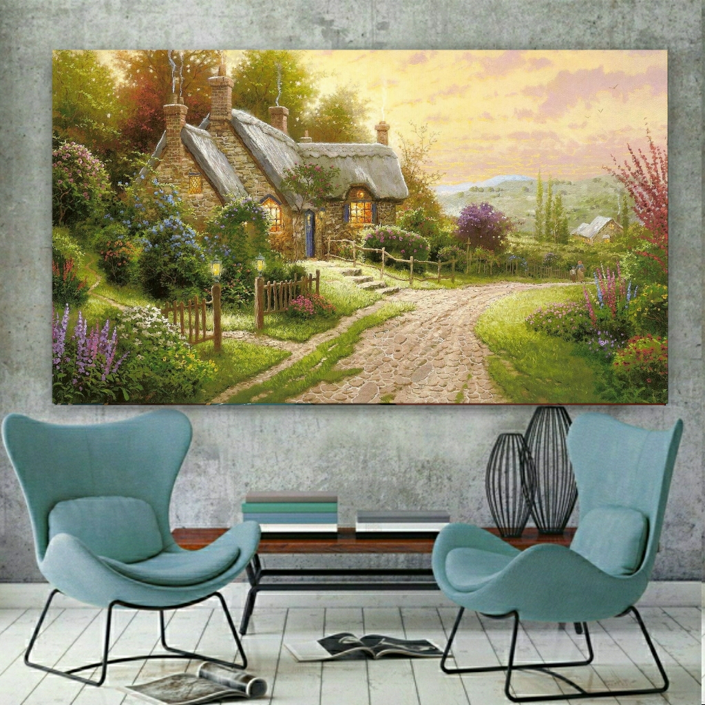  تابلو بوم طرح طبیعت مدل SDB175