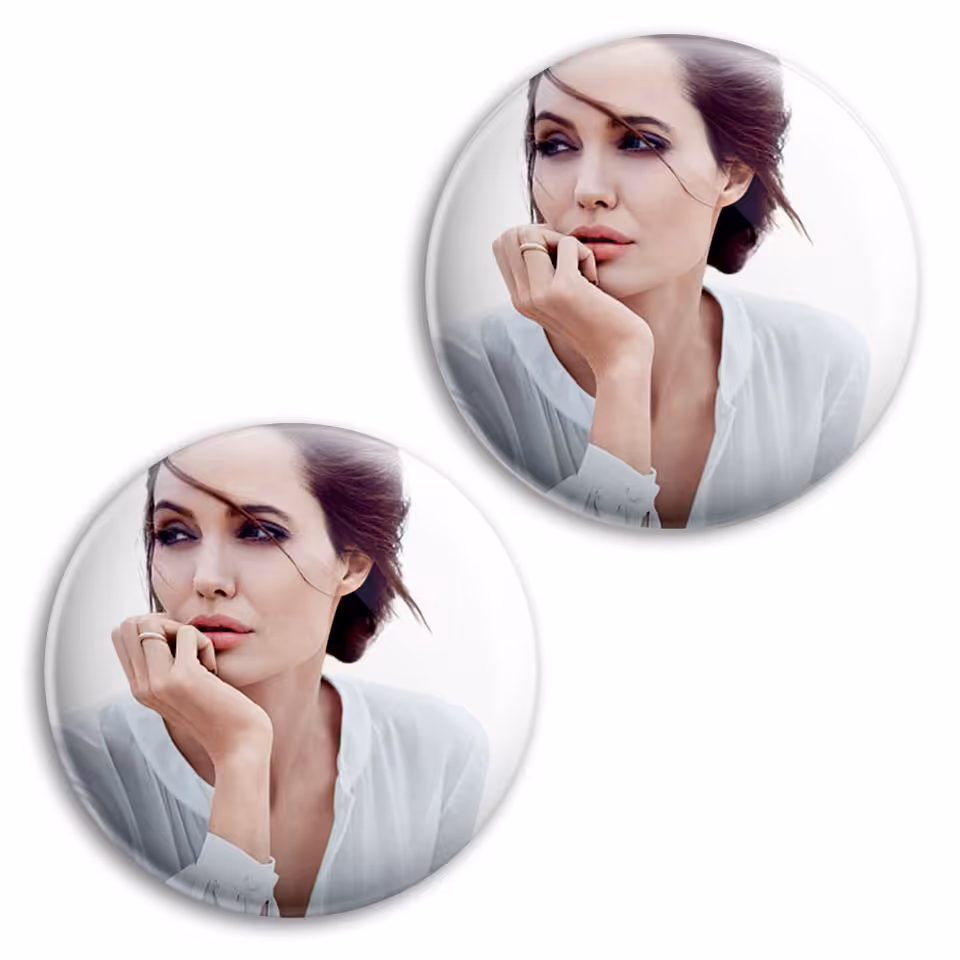 پیکسل پرمانه طرح آنجلینا جولی کد pm2n.30605 مجموعه 2 عددی