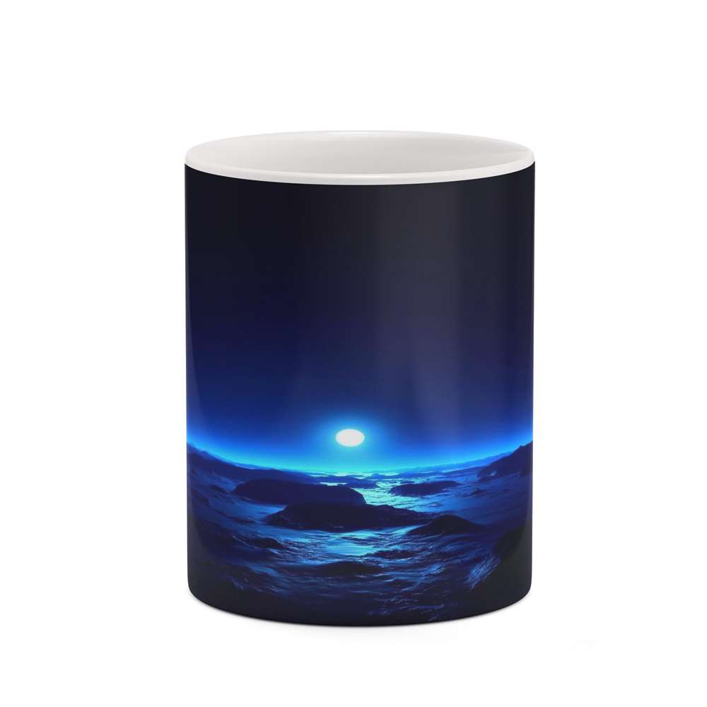 ماگ کاکتی طرح فضا و کهکشان مدل mgh19959