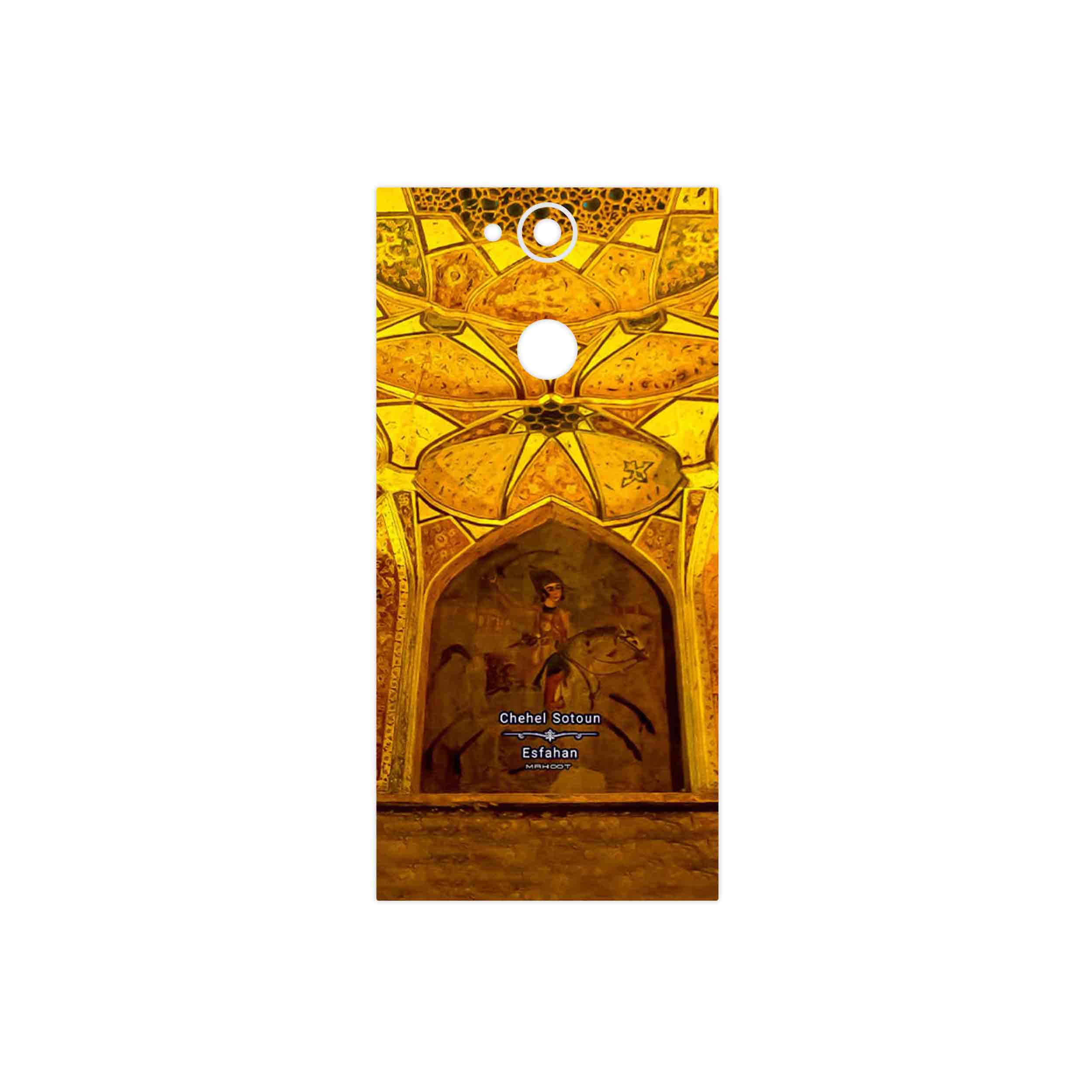 برچسب پوششی ماهوت مدل Chehel Sotoun Palace مناسب برای گوشی موبایل سونی Xperia XA2