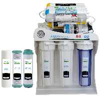 دستگاه تصفیه کننده آب آکوآ اسپرینگ مدل UF - SF4800 به همراه فیلتر تصفیه آب کد 01 مجموعه 3 عددی