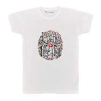 تی شرت آستین کوتاه بچگانه پرمانه طرح شنل قرمزی کد pmt.6263