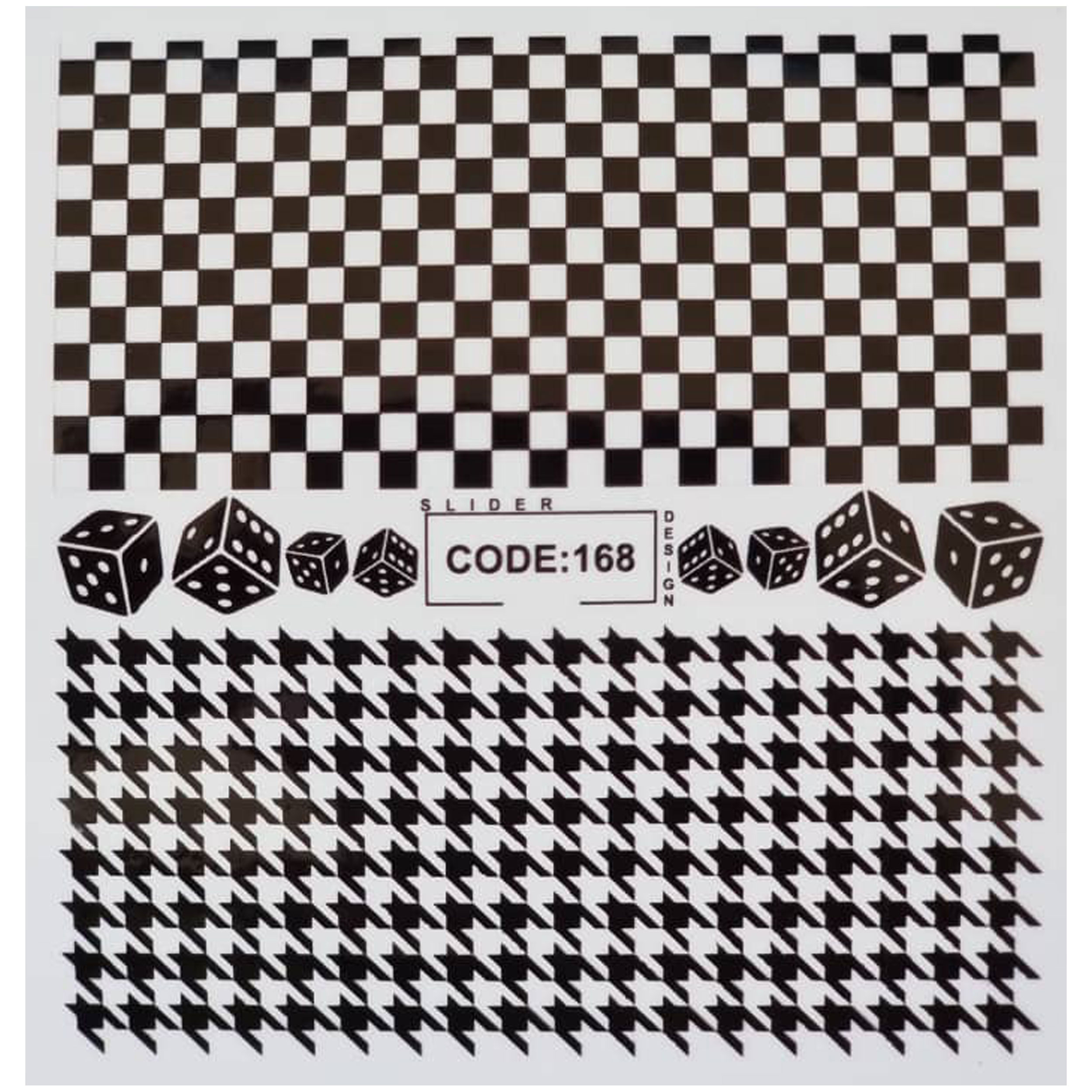لنز ناخن مدل CODE168